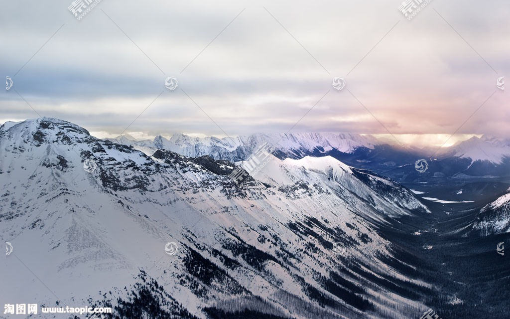 冬季雪山背景图片素材 图片id 其他风光 风景图片 高清图片 素材宝scbao Com