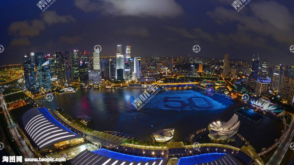 新加坡夜景壁纸图片素材 图片id 其他风光 风景图片 高清图片 素材宝scbao Com