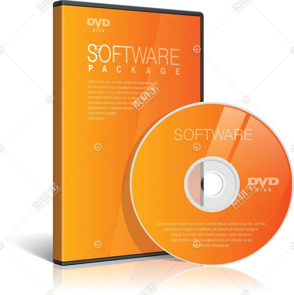 橙色cd设计矢量图片 图片id 包装设计 广告设计 矢量素材 素材宝scbao Com