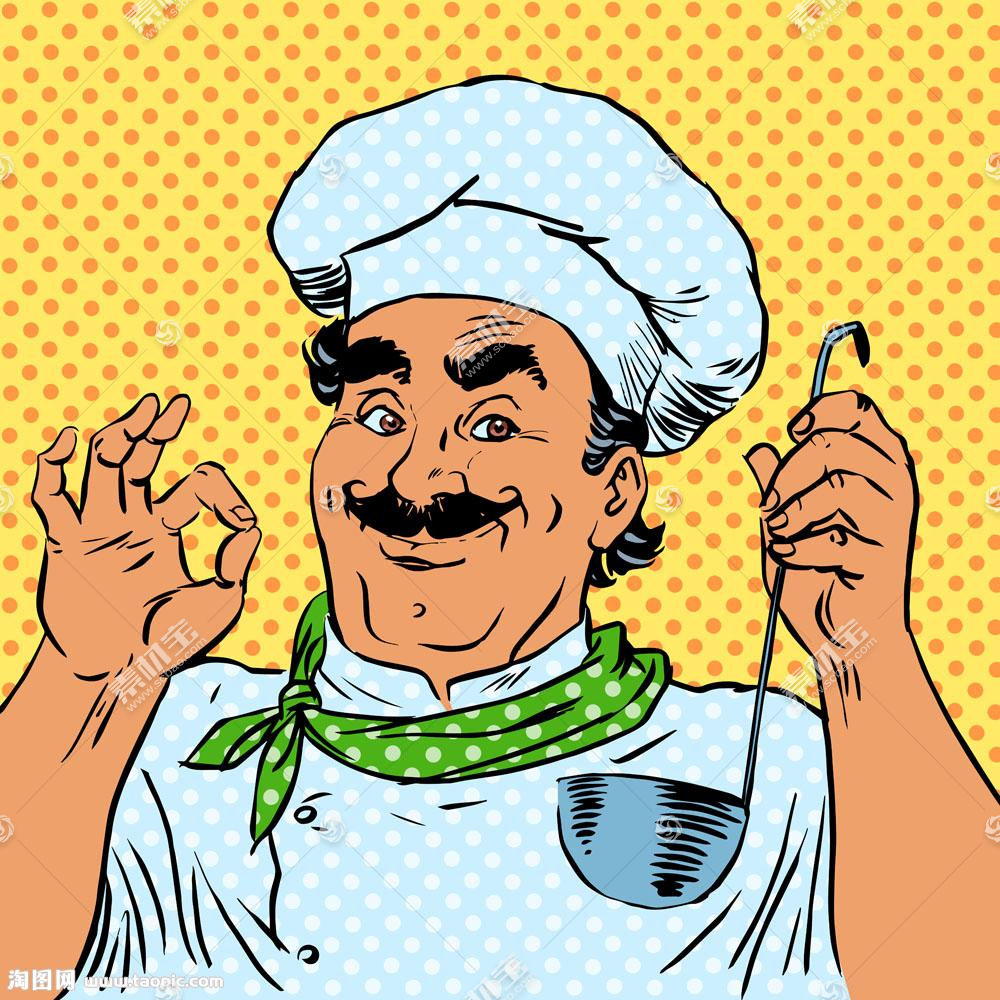 做ok手势的卡通厨师矢量图片 图片id 生活人物 矢量人物 矢量素材 素材宝scbao Com