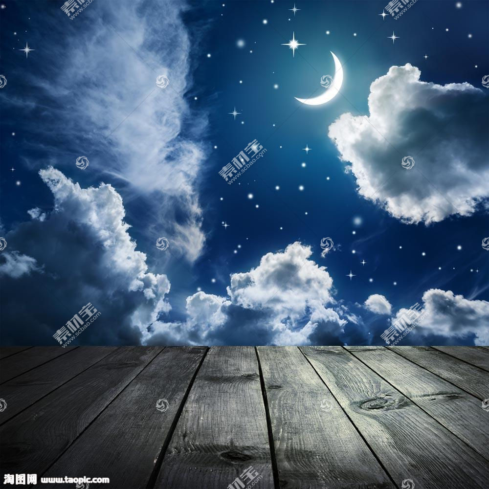 夜晚天空背景图片素材 图片id 蓝天白云 风景图片 图片素材 淘图网taopic Com