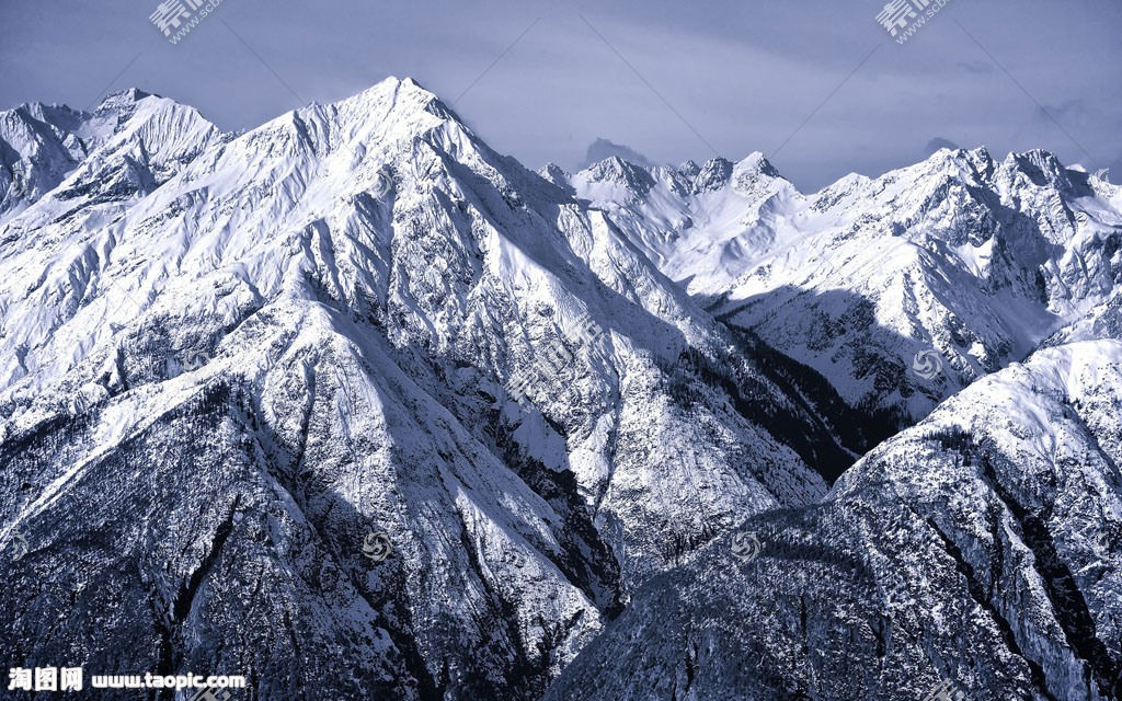 天空雪山背景图片素材 图片id 雪景图片 风景图片 高清图片 素材宝scbao Com