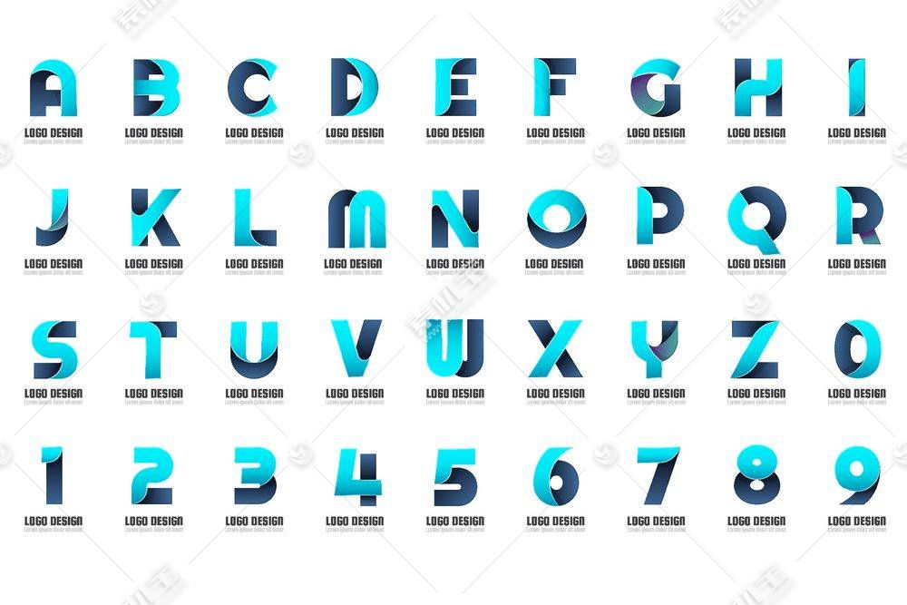 英文字母设计模板下载 素材id Logo模板 设计模板 易图宝yitubao Com